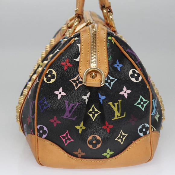 LOUIS VUITTON Monogram Multicolor Courtney MM Bag 2way Black M45642 Auth 115719V