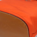 PRADA Shoulder Bag Nylon Orange Auth 115729-8