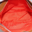 PRADA Shoulder Bag Nylon Orange Auth 115729-10
