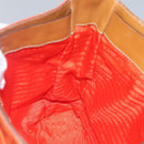 PRADA Shoulder Bag Nylon Orange Auth 115729-21