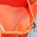 PRADA Shoulder Bag Nylon Orange Auth 115729-11