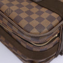LOUIS VUITTON Damier Ebene Satellite 53 Trunk SPO M23356 LV Auth 115731A-14