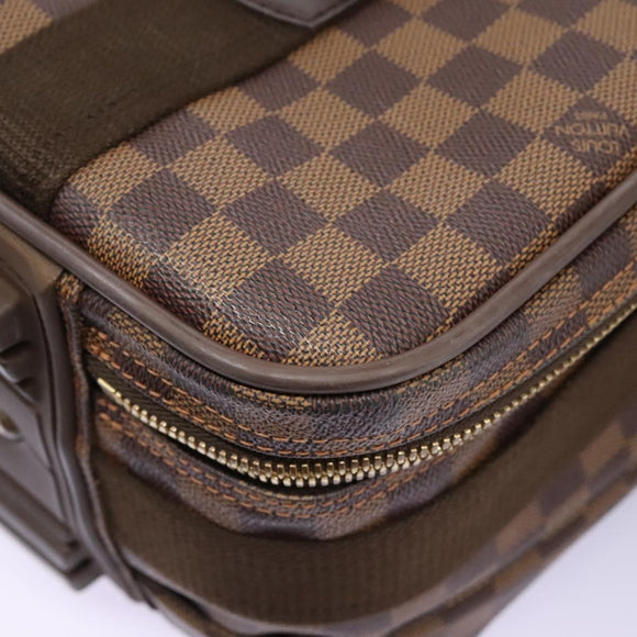 LOUIS VUITTON Damier Ebene Satellite 53 Trunk SPO M23356 LV Auth 115731V