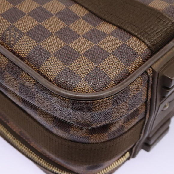LOUIS VUITTON Damier Ebene Satellite 53 Trunk SPO M23356 LV Auth 115731A