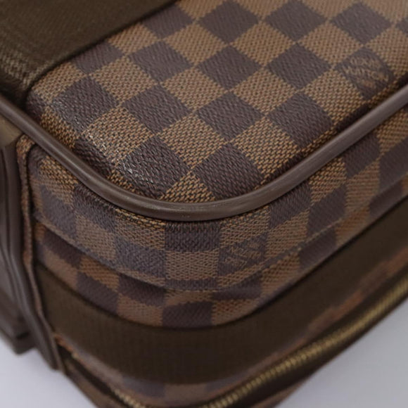 LOUIS VUITTON Damier Ebene Satellite 53 Trunk SPO M23356 LV Auth 115731V