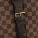 LOUIS VUITTON Damier Ebene Satellite 53 Trunk SPO M23356 LV Auth 115731A-10