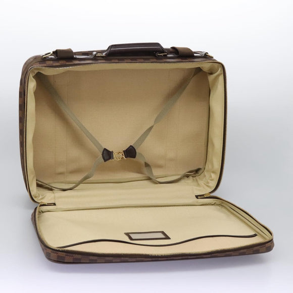 LOUIS VUITTON Damier Ebene Satellite 53 Trunk SPO M23356 LV Auth 115731A