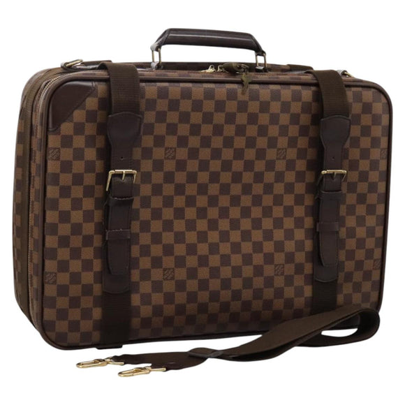 LOUIS VUITTON Damier Ebene Satellite 53 Trunk SPO M23356 LV Auth 115731V