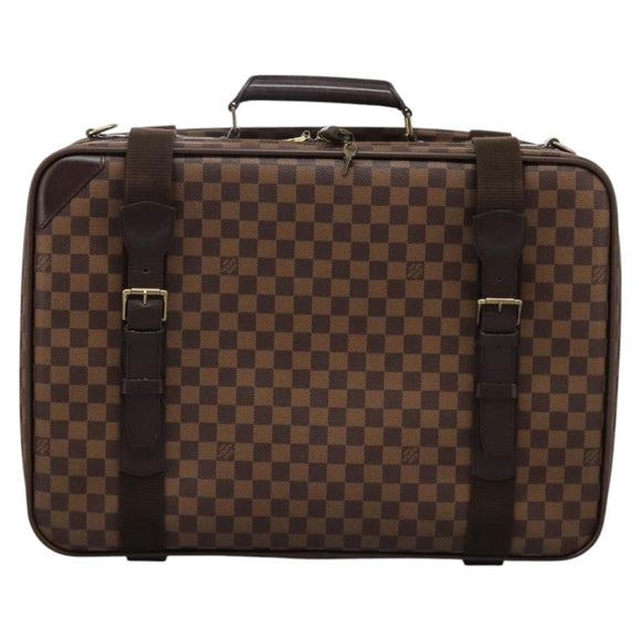 LOUIS VUITTON Damier Ebene Satellite 53 Trunk SPO M23356 LV Auth 115731A