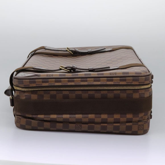 LOUIS VUITTON Damier Ebene Satellite 53 Trunk SPO M23356 LV Auth 115731V