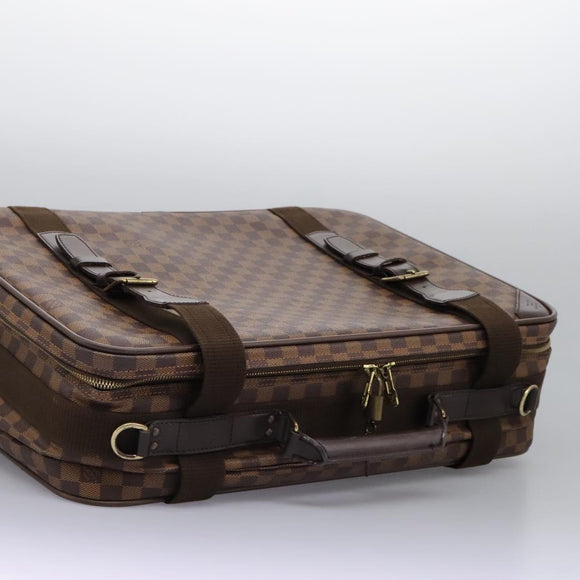 LOUIS VUITTON Damier Ebene Satellite 53 Trunk SPO M23356 LV Auth 115731A