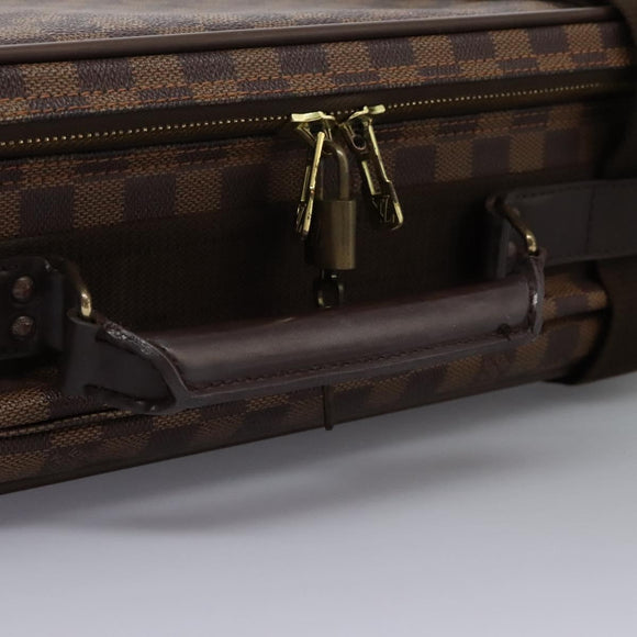 LOUIS VUITTON Damier Ebene Satellite 53 Trunk SPO M23356 LV Auth 115731V