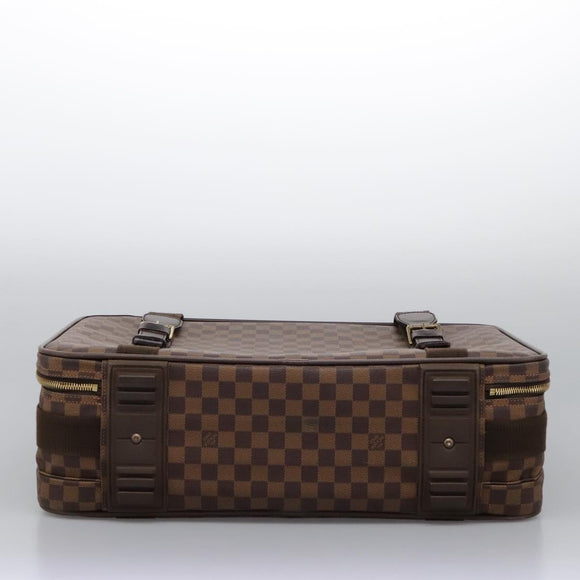 LOUIS VUITTON Damier Ebene Satellite 53 Trunk SPO M23356 LV Auth 115731A