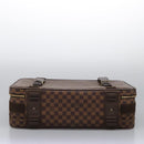LOUIS VUITTON Damier Ebene Satellite 53 Trunk SPO M23356 LV Auth 115731V-5