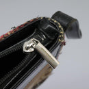 BURBERRY Nova Check Shoulder Bag Canvas Beige Auth 115735-10