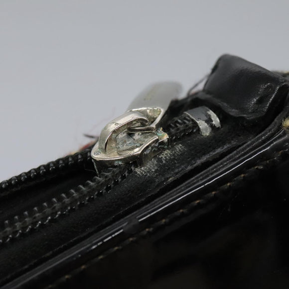 BURBERRY Nova Check Shoulder Bag Canvas Beige Auth 115735