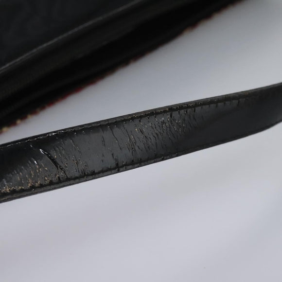 BURBERRY Nova Check Shoulder Bag Canvas Beige Auth 115735