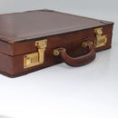 BALLY Trunk Leather Beige Auth 115742-6