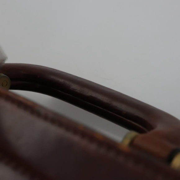 BALLY Trunk Leather Beige Auth 115742