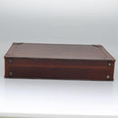 BALLY Trunk Leather Beige Auth 115742-5