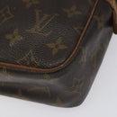 LOUIS VUITTON Monogram Compiegne 23 Clutch Bag M51847 LV Auth 115746-8