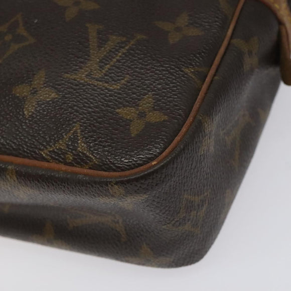 LOUIS VUITTON Monogram Compiegne 23 Clutch Bag M51847 LV Auth 115746
