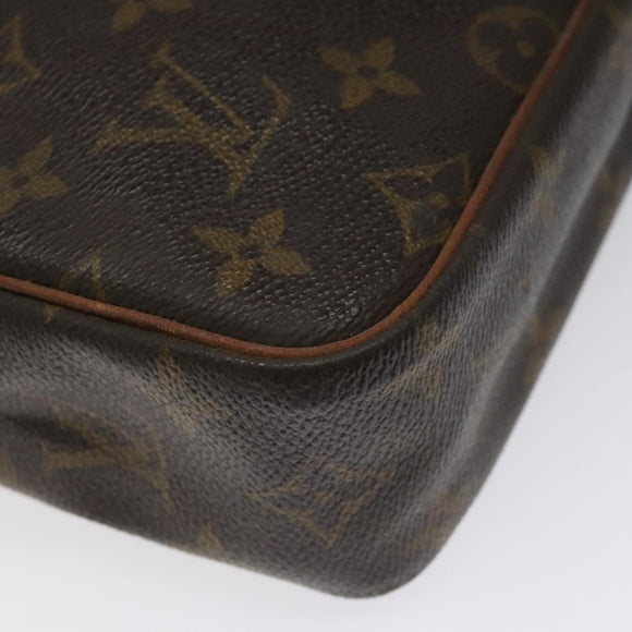 LOUIS VUITTON Monogram Compiegne 23 Clutch Bag M51847 LV Auth 115746