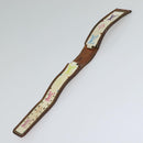 LOUIS VUITTON Monogram Multicolor Watches 109/500 White LV Auth 115748A-13