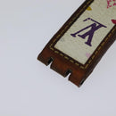 LOUIS VUITTON Monogram Multicolor Watches 109/500 White LV Auth 115748A-15