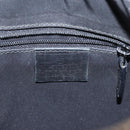 GUCCI Shoulder Bag Leather Black Silver 001 3315 Auth 115752-19