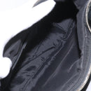 GUCCI Shoulder Bag Leather Black Silver 001 3315 Auth 115752-11