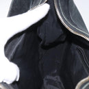 GUCCI Shoulder Bag Leather Black Silver 001 3315 Auth 115752-21