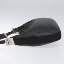 GUCCI Shoulder Bag Leather Black Silver 001 3315 Auth 115752-4