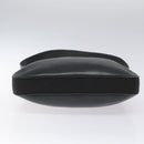 GUCCI Shoulder Bag Leather Black Silver 001 3315 Auth 115752-5