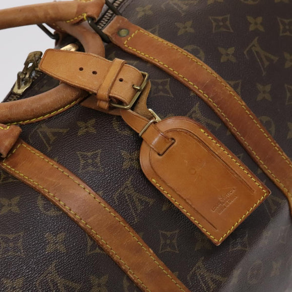 LOUIS VUITTON Monogram Keepall 50 Boston Bag M41426 LV Auth 115758