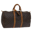 LOUIS VUITTON Monogram Keepall 50 Boston Bag M41426 LV Auth 115758-1