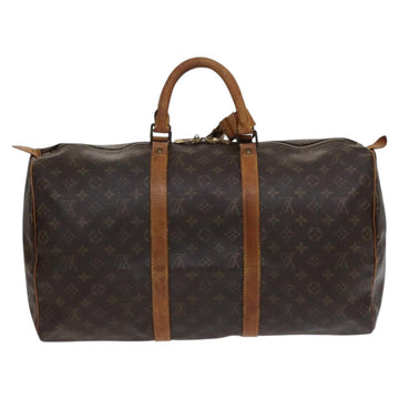 LOUIS VUITTON Monogram Keepall 50 Boston Bag M41426 LV Auth 115758 - 0