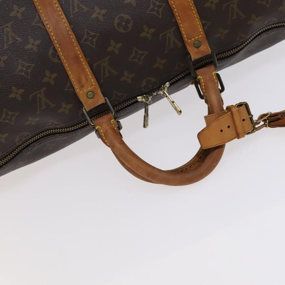LOUIS VUITTON Monogram Keepall 50 Boston Bag M41426 LV Auth 115758