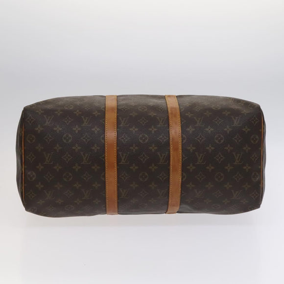 LOUIS VUITTON Monogram Keepall 50 Boston Bag M41426 LV Auth 115758