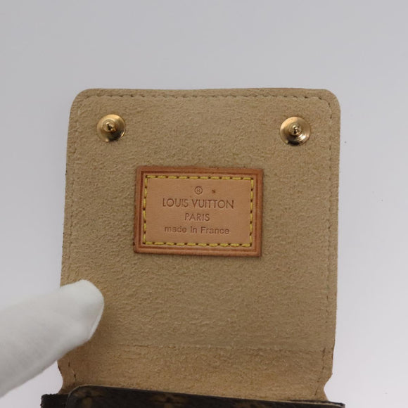 LOUIS VUITTON Monogram Jewelry Case Jewelry Box LV Auth 115811V