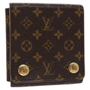 LOUIS VUITTON Monogram Jewelry Case Jewelry Box LV Auth 115811V-1