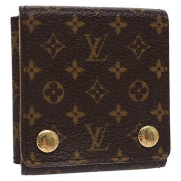 LOUIS VUITTON Monogram Jewelry Case Jewelry Box LV Auth 115811V