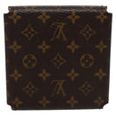 LOUIS VUITTON Monogram Jewelry Case Jewelry Box LV Auth 115811V-2
