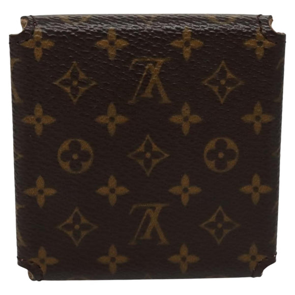 LOUIS VUITTON Monogram Jewelry Case Jewelry Box LV Auth 115811V