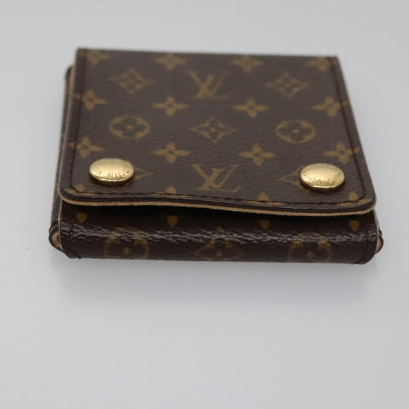 LOUIS VUITTON Monogram Jewelry Case Jewelry Box LV Auth 115811V