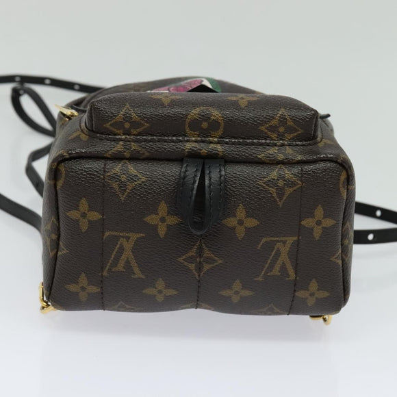 LOUIS VUITTON Monogram World Tour Palm Springs Shoulder Bag M42971 Auth 115814A