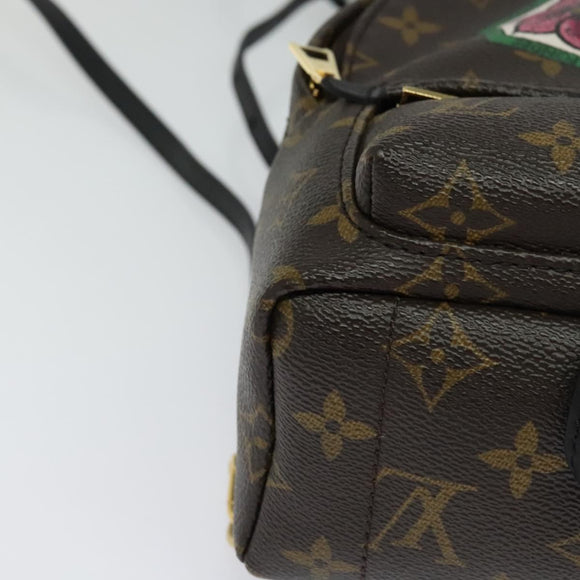 LOUIS VUITTON Monogram World Tour Palm Springs Shoulder Bag M42971 Auth 115814A