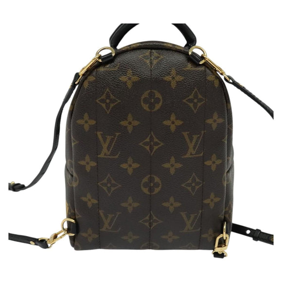 LOUIS VUITTON Monogram World Tour Palm Springs Shoulder Bag M42971 Auth 115814A
