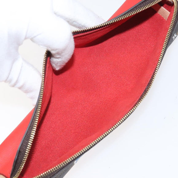 LOUIS VUITTON Monogram Vivienne Trousse Elizabeth Pen Case GI0540 LV Auth 115815