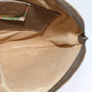 GUCCI GG Supreme Web Sherry Line Shoulder Bag PVC Beige 904 02 047 Auth 115823-20